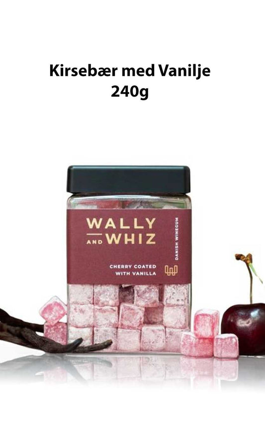 Wally and Whiz Kirsebær med Vanilje 240g