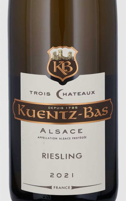 Kuentz-Bas Riesling Trois Chateaux Bio Alsace 2021