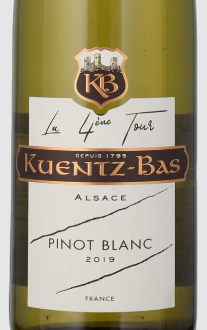 Kuentz-Bas Pinot Blanc La 4eme Tour ØKO Alsace 2020