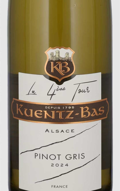 Kuentz-Bas Pinot Gris La 4eme Tour ØKO Alsace 2024