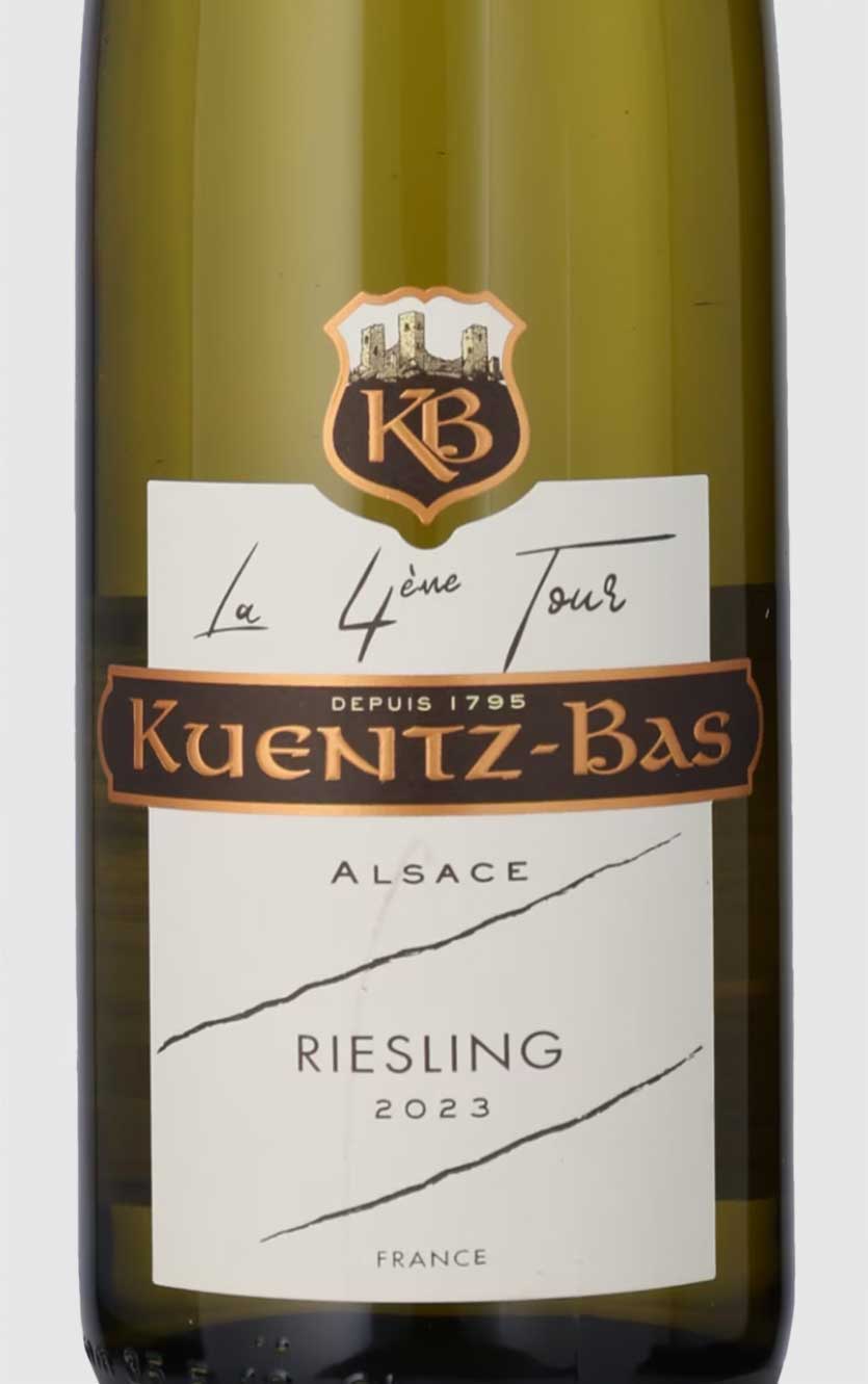 Kuentz-Bas Riesling La 4eme Tour ØKO Alsace 2023