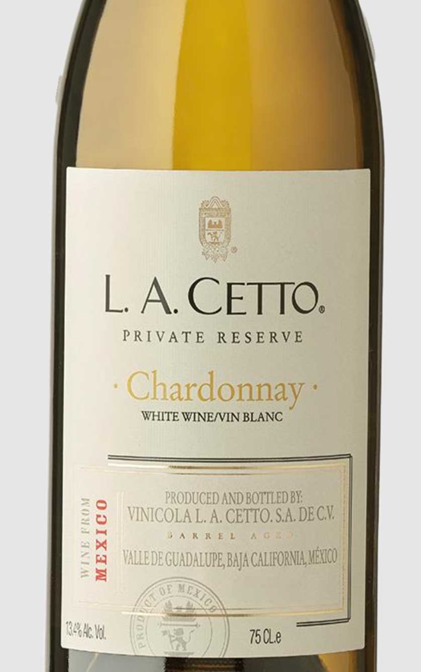 L.A. CETTO Chardonnay Reserve 2021p