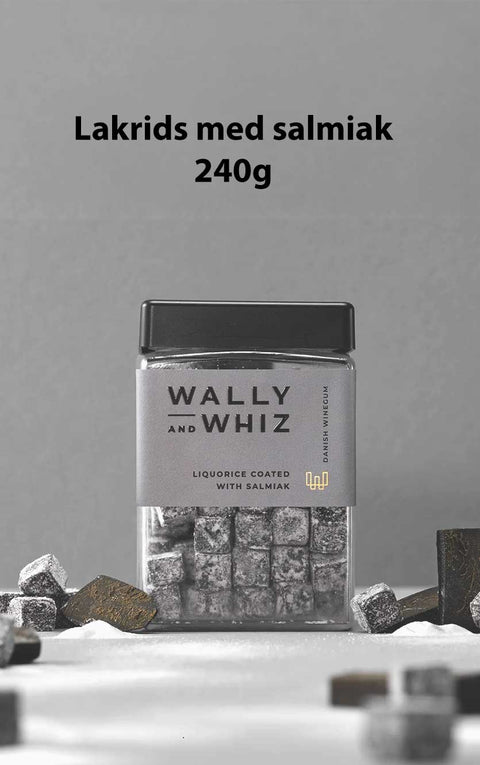 Wally and Whiz Lakrids med salmiak 240g