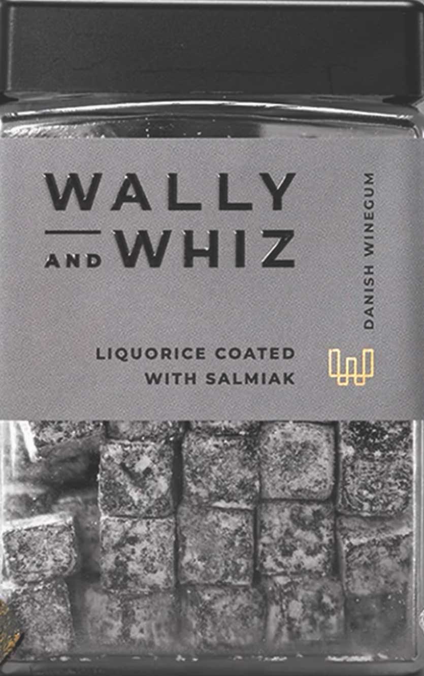 Wally and Whiz Lakrids med salmiak 240g
