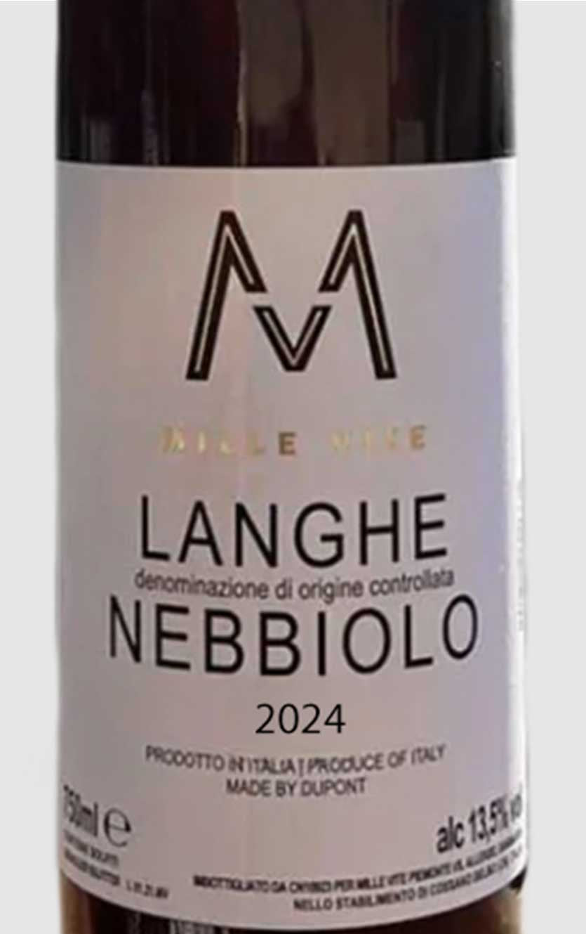 Mille Vite Langhe Nebbiolo DOC 2024