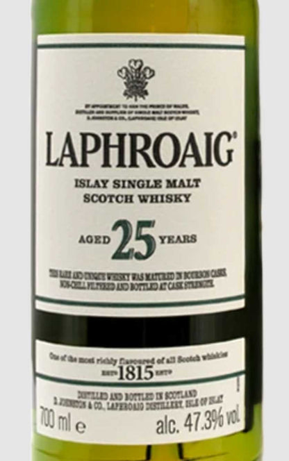 Laphroaig 25 år Cask Strength Single Malt whisky