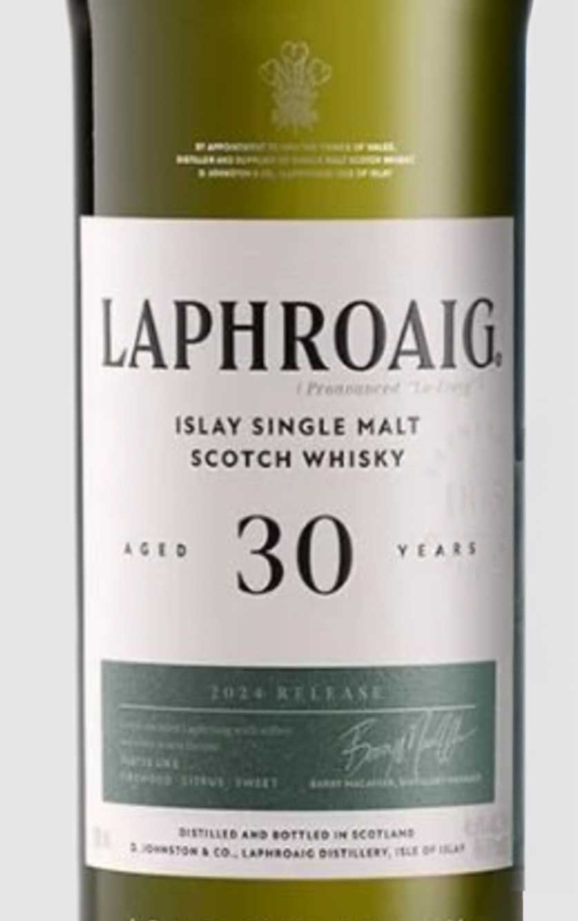Laphroaig 30 år Single Malt whisky
