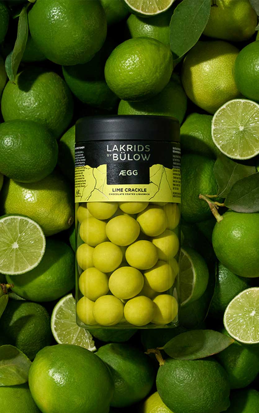 Lakrids by Bülow Lime Crackle Regular