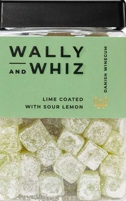 Wally and Whiz Lime med Sur citron 240 g