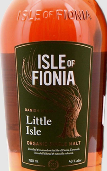 Isle Of Fionia Little Isle Nyborg Distilery Organic Dansk Single Malt Whisky 70 cl