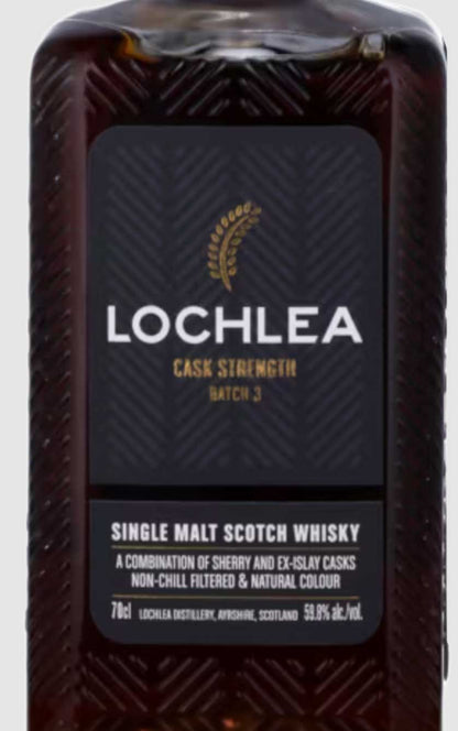 Lochlea Cask Strenght Batch 3 Single Malt