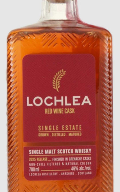 Lochlea Red Wine Cask Single Malt Whisky