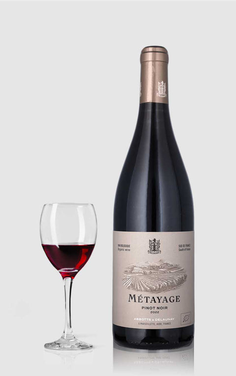 Abbotts & Delaunay Metayage Pinot Noir ØKO IGP PAYS DOC 2022