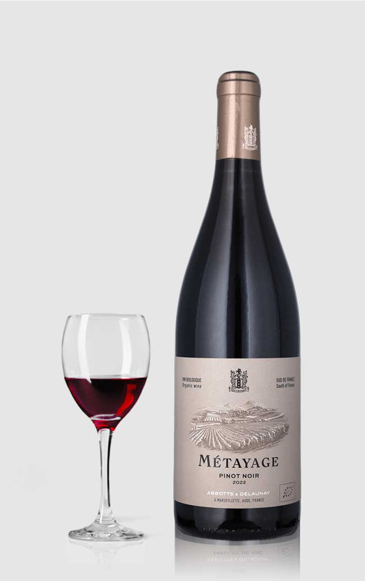 Abbotts & Delaunay Metayage Pinot Noir ØKO IGP PAYS DOC 2022