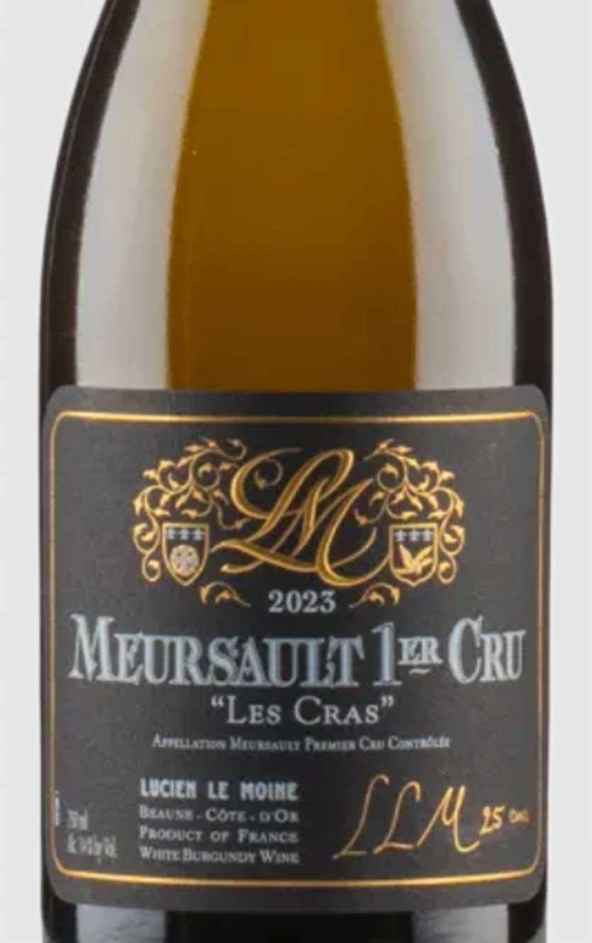 Lucien Le Moine Meursault Les Cras 2023