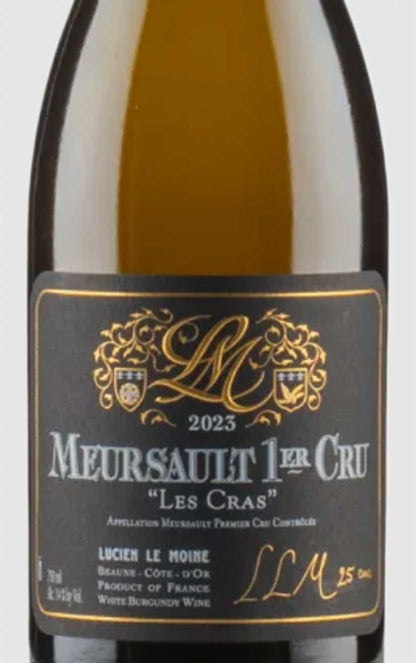 Lucien Le Moine Meursault Les Cras 2023