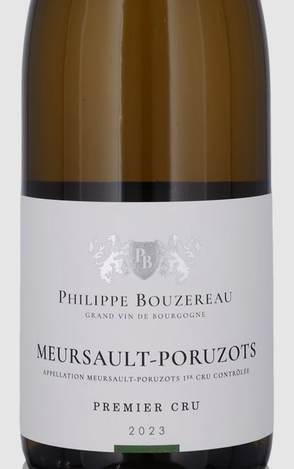 Domaine Philippe Bouzereau Meursault 1. Cru Poruzots Blanc 2023
