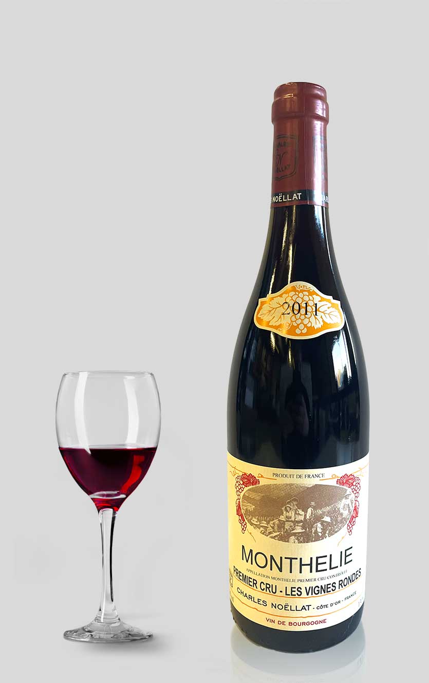 Monthelie 1er Cru “Les Vignes Rondes” 2011 Rouge Maison Charles Noëllat