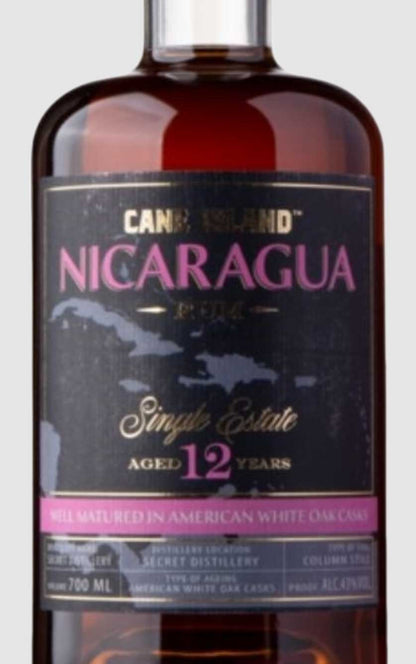 Cane Island 12 år Single Estate Nicaragua Rom 70 cl