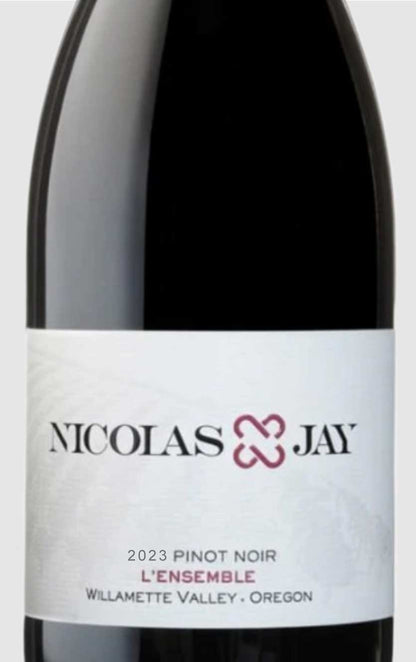 Nicolas & Jay L'ensemble Pinot Noir Willamette Valley 2023