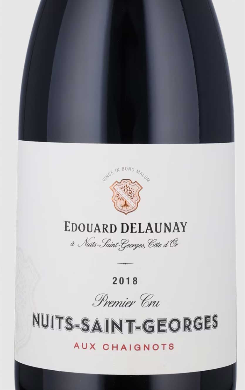 Edouard Delaunay Nuits Saint Georges 1. Cru Aux Chaignots 2018