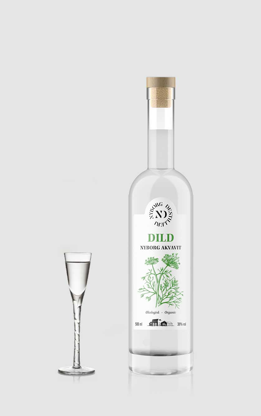 Nyborg Akvavit  Dild Organisk