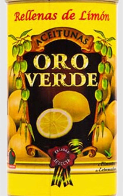 Oro Verde Grønne oliven med citronpuré