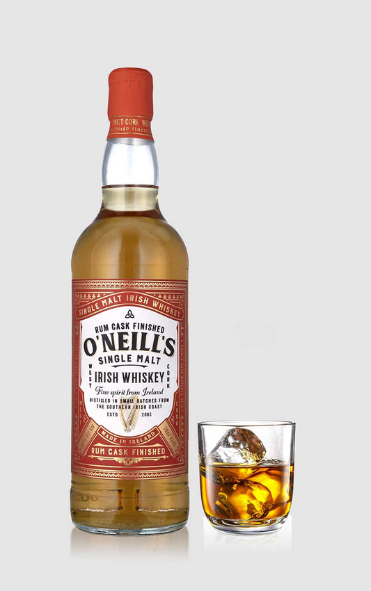 O´Neills Single Malt Rum Cask Finish Irish Whiskey