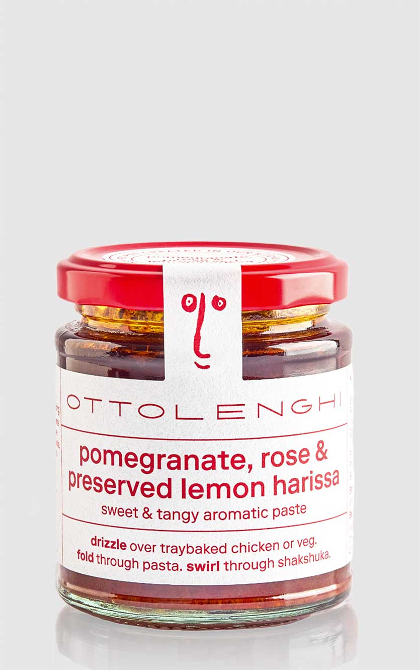 Pomegranate Rose & Preserved Lemon Harissa Ottolenghi