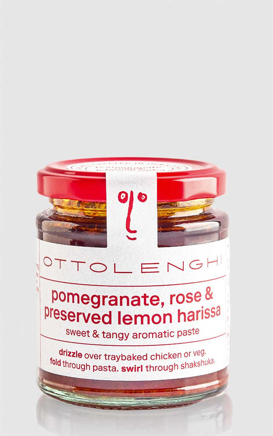 Pomegranate Rose & Preserved Lemon Harissa Ottolenghi