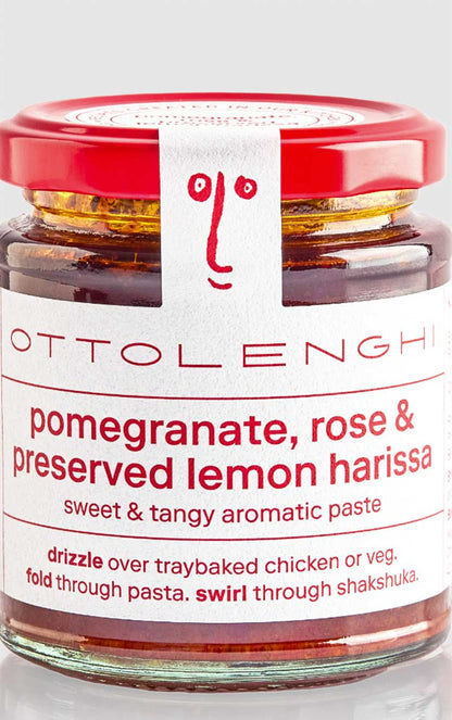 Pomegranate Rose & Preserved Lemon Harissa Ottolenghi