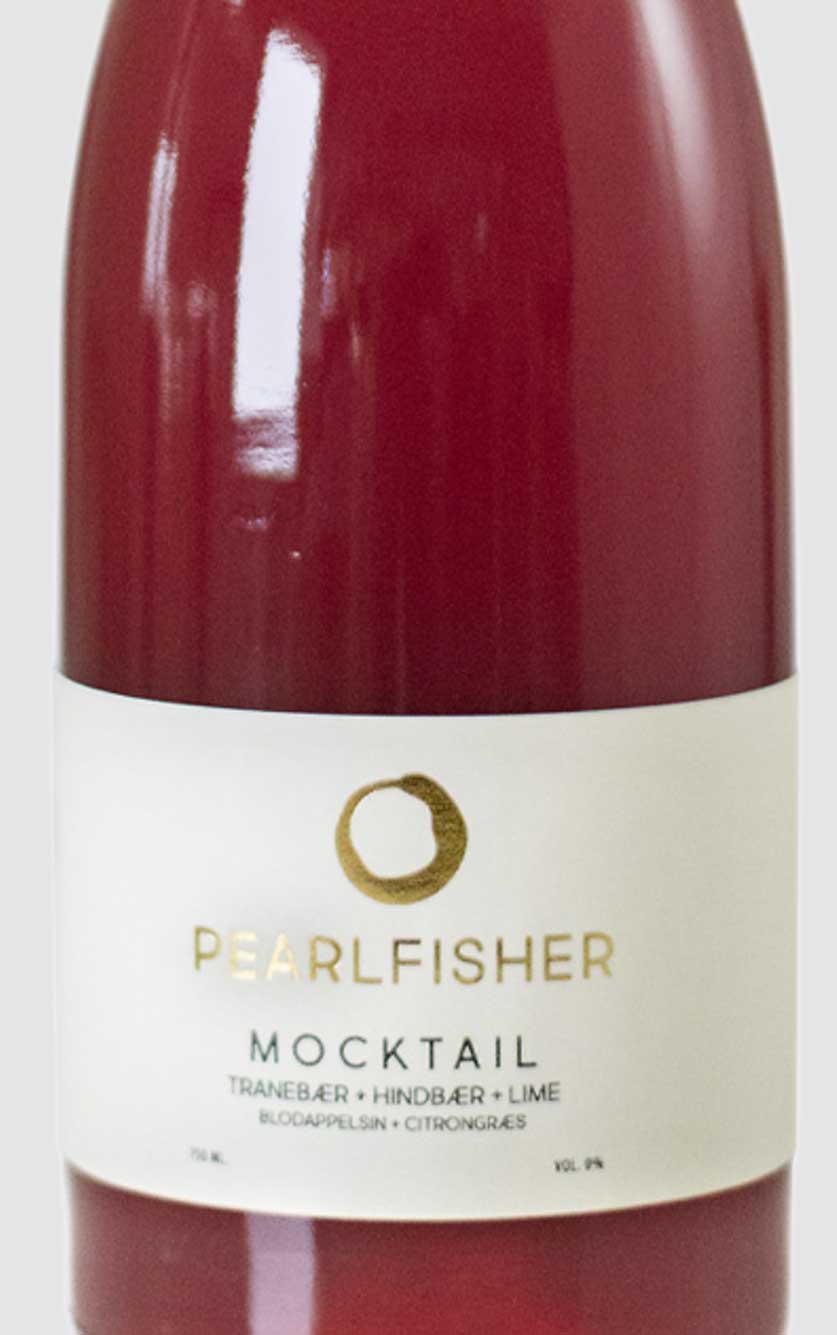 Pearlfisher Mocktail Tranebær Hindbær