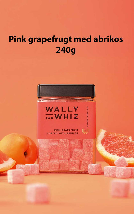 Wally and Whiz Pink grapefrugt med abrikos 240g