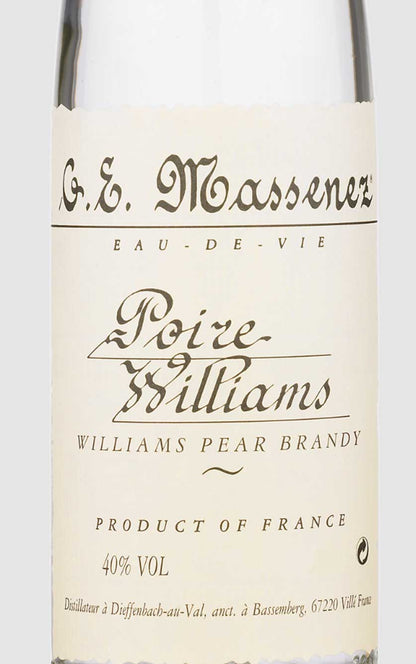 Massenez Eau de Vie Poire Williams Pærebrændevin 35 cl