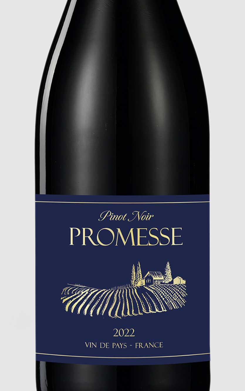 Promesse Pinot noir ØKO IGP Pays d’Oc 2022