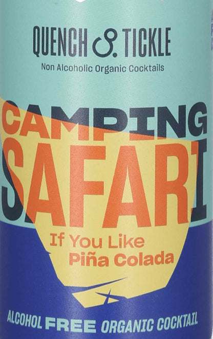 Quench & Tickle Camping Safari Organic Cocktail - If you like Piña Colada 0%