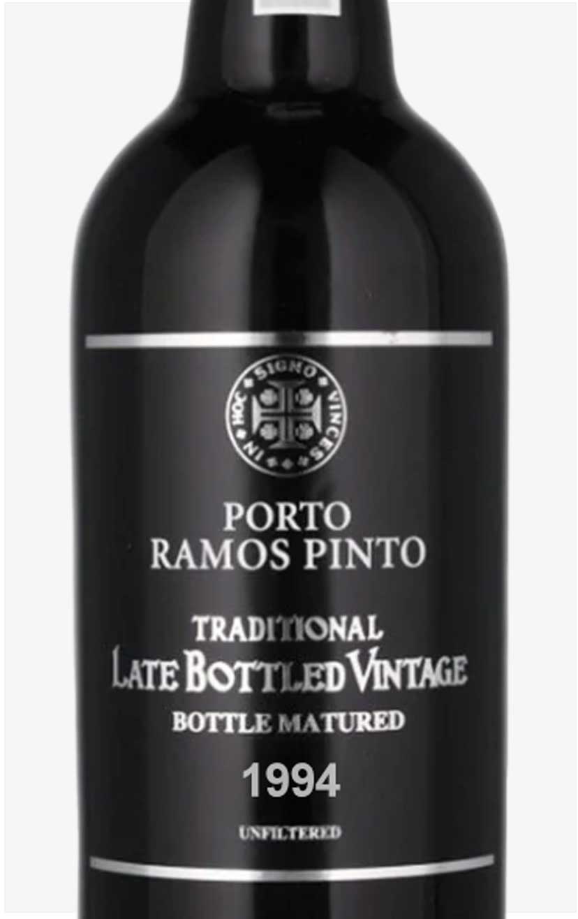 Ramos Pinto Late Botteld Vintage Port 1994