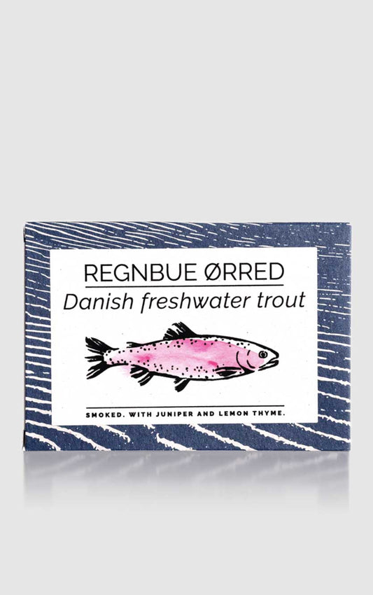 Fangst regnbue ørred