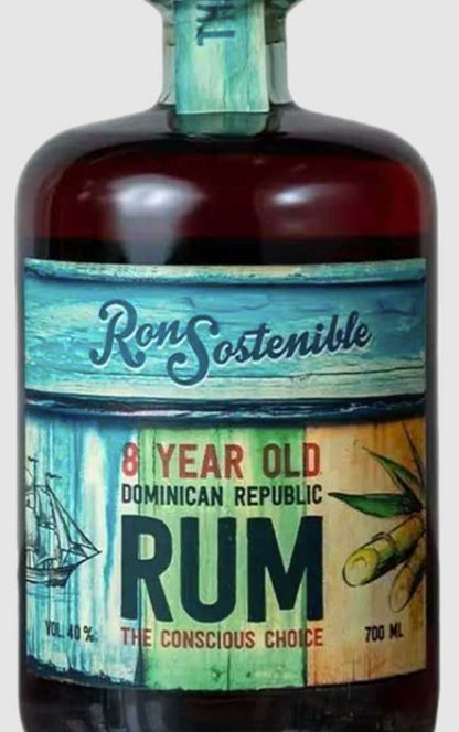 Ron Sostenible Rom 8 År Dominican Republic Rum 20 cl