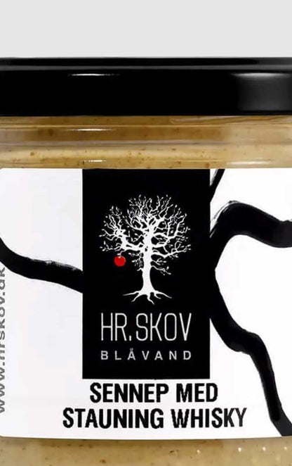 Hr.Skov Sennep med Stauning whisky