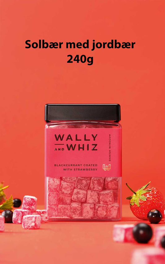 Wally and Whiz Solbær med jordbær 240g