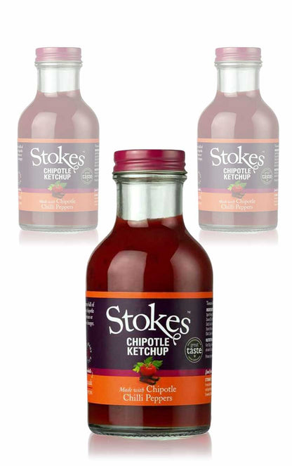 Stokes chipotle ketchup 300 g