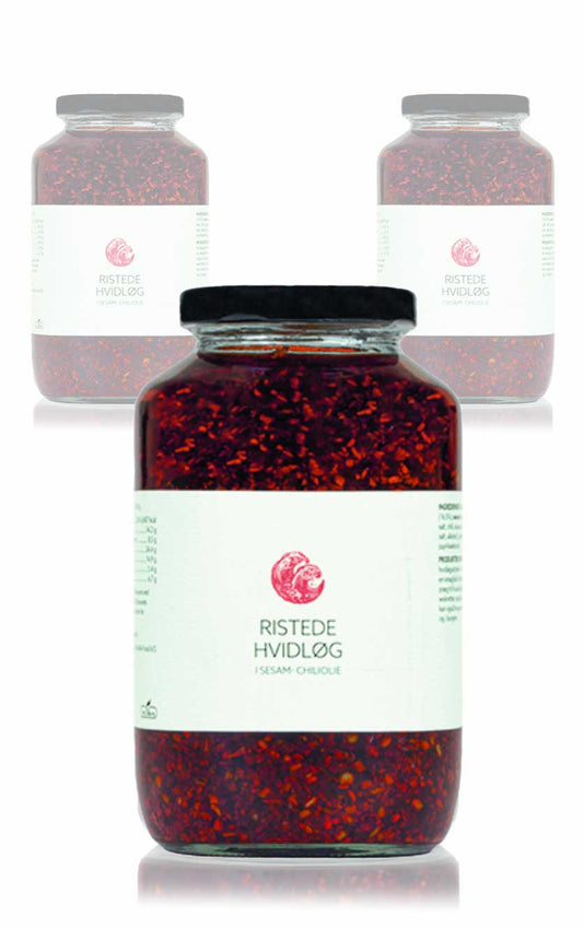 Toba Ristede Hvidløg & Chili Crunch 700 g