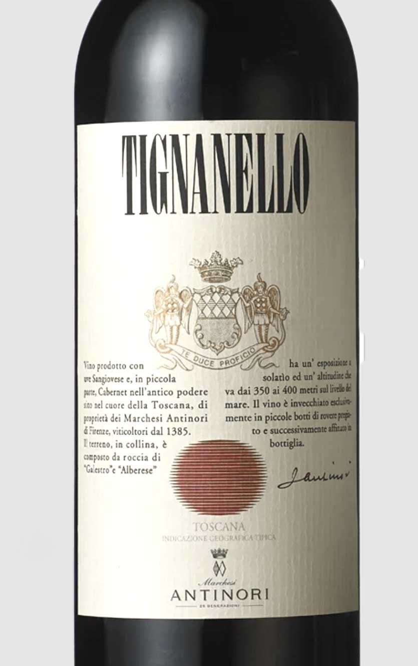 Tenuta Tignanello Antinori Tignanello Toscana 2022