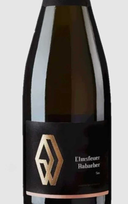 Andersen Winery Elmsfeuer mousserende rabarbervin