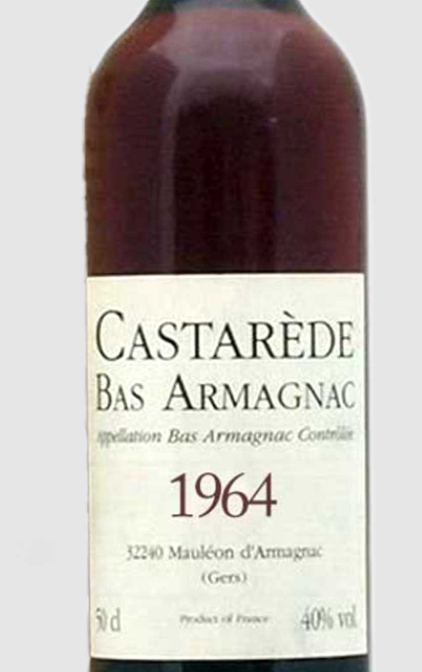 Bas Armagnac Castarede 1964 Vintage 50 cl