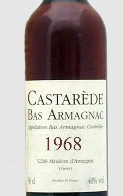 Bas Armagnac Castarede 1968 Vintage 50 cl