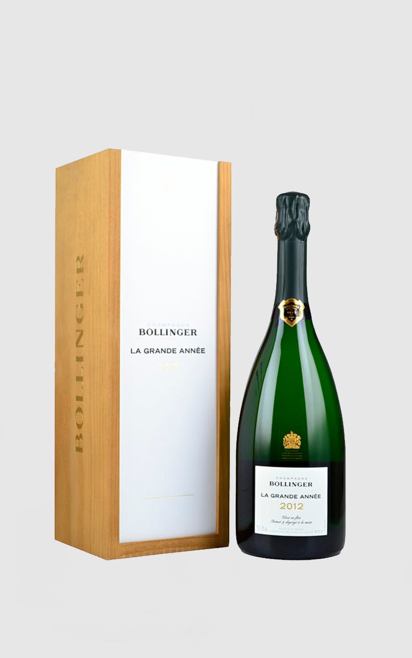 Bollinger Grande Année 2012 i flot trækasse - DH Wines