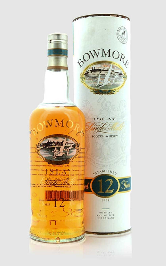 Bowmore 12 år Old Version Single Islay Malt Scotch Whisky - DH Wines