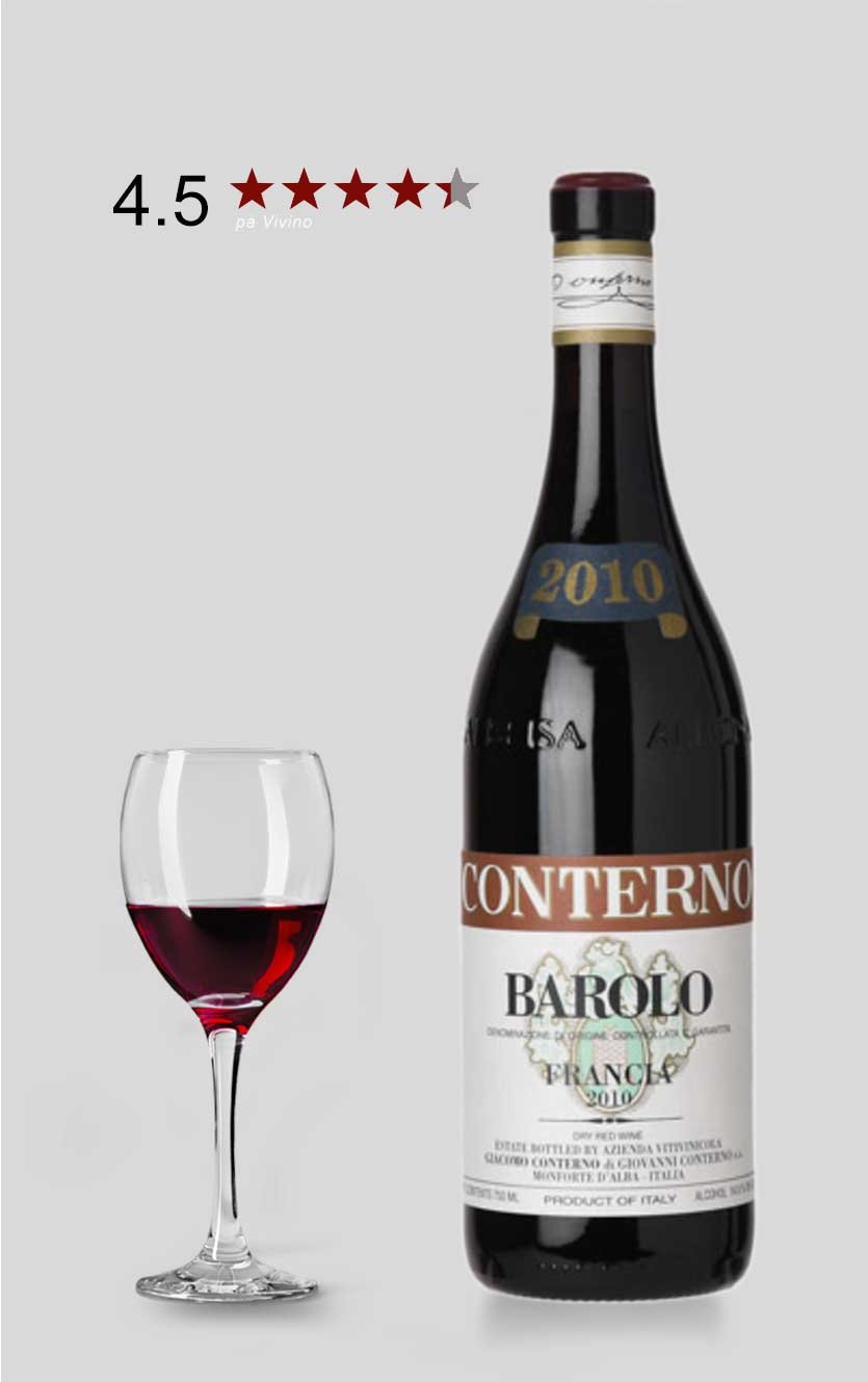 Giacomo Conterno Barolo Cascina Francia 2010 - DH Wines